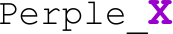 Logo of Perple_X